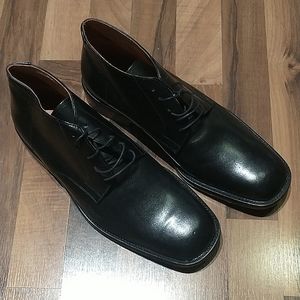 *NEW* Italian Leather Black Dress Shoes